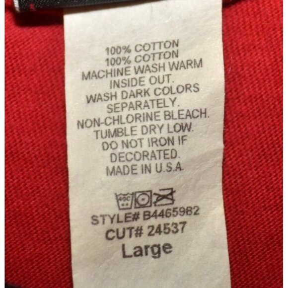 Harley Davidson Cajun HD Lafayette LA Men's L Red Long Sleeve Graphic T-Shirt - Picture 7 of 8